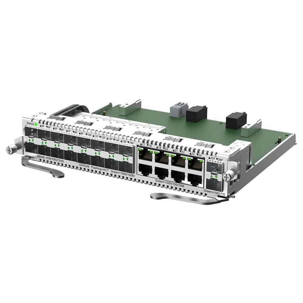 Reyee - Placa de Interface para Interrutor Modular - Compat&iacute;vel com Rg-Nbs6002 - 16 Portas Gigabit S
