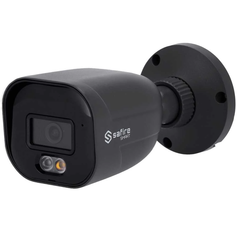 Safire Smart C&acirc;mara Bullet Ip Gama E1 Ia - Cor Cinza - Resolu&ccedil;&atilde;o 4 Megapixel (2566x1440) - Lente 2.8