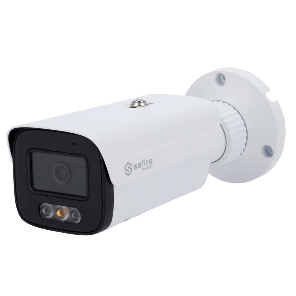 Safire Smart - C&acirc;mara Ip Bullet E1 Intelig&ecirc;ncia Artificial - Resolu&ccedil;&atilde;o 6 Megapixel (3200&times;1800) - Obj