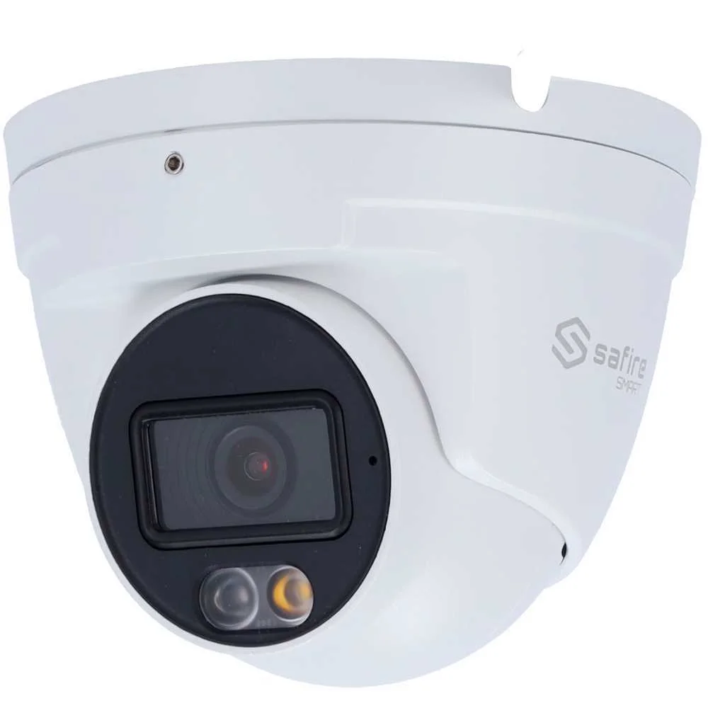 Safire Smart - C&acirc;mara Ip Turret E1 Intelig&ecirc;ncia Artificial - Resolu&ccedil;&atilde;o 4 Megapixel (2566x1440) - Len