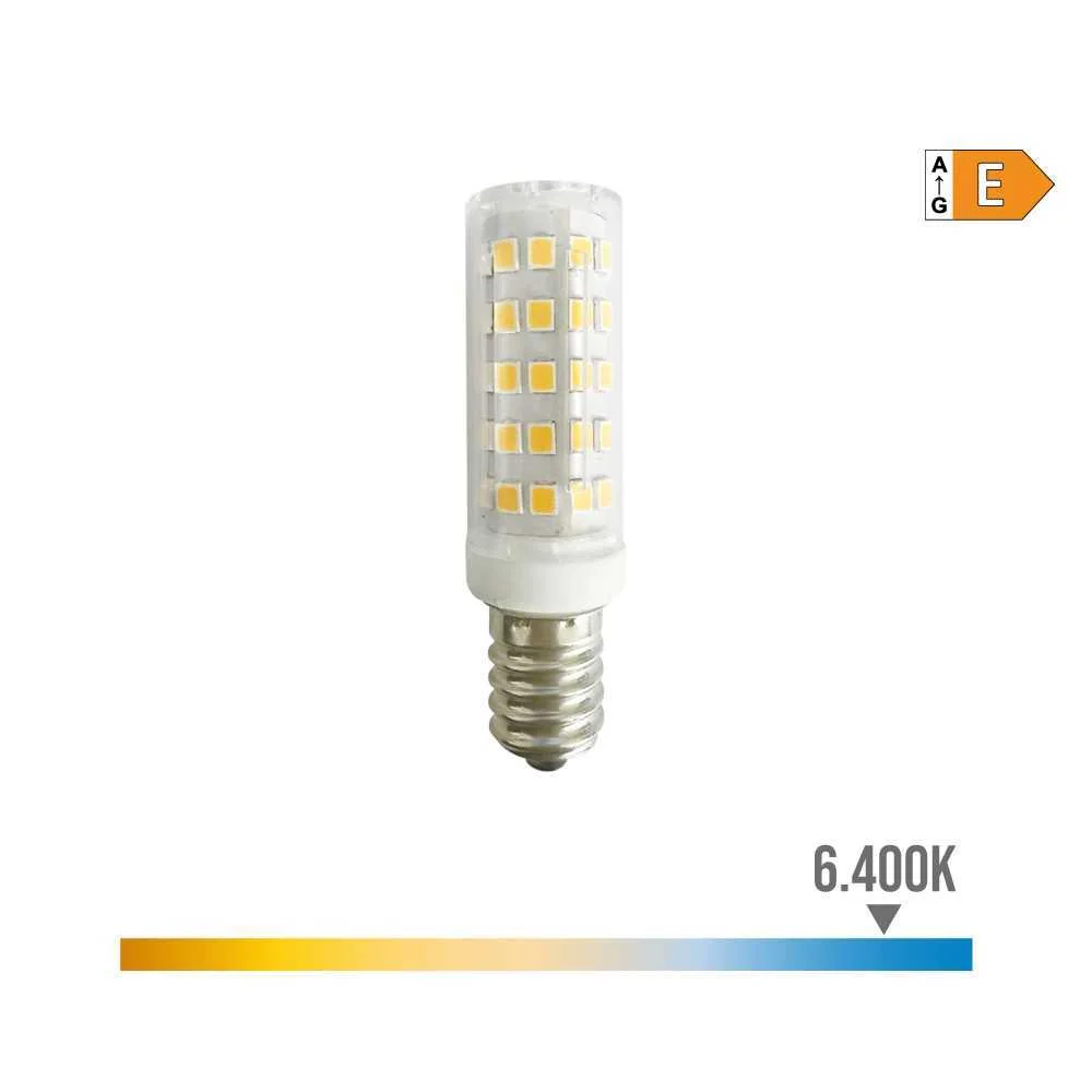 L&acirc;mpada tubular led e14 6,5w 800lm 6.400k luz fri.