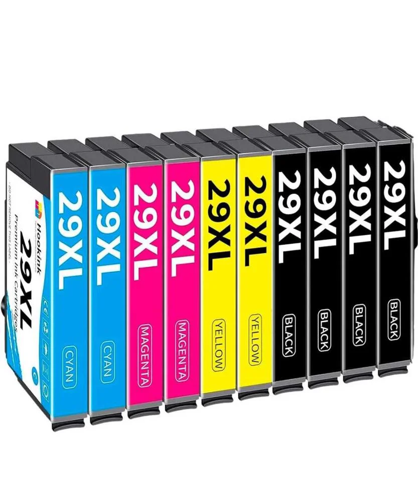 Conjunto 10 Tinteiros Epson 29 Xl Compat&iacute;veis