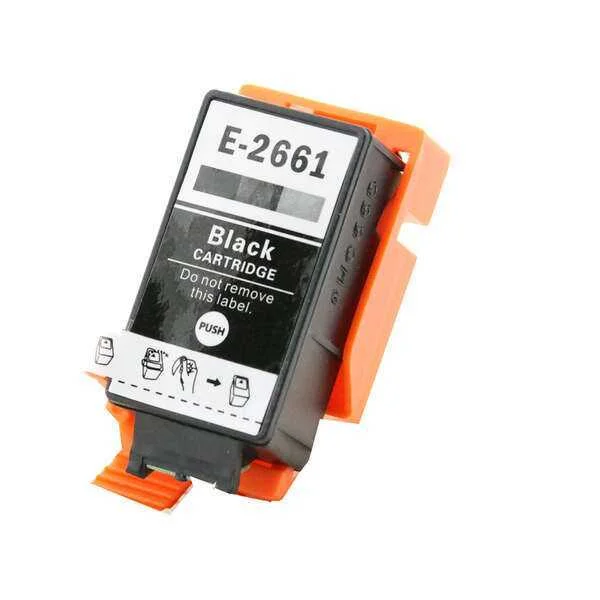 Tinteiro Epson Compat&iacute;vel 266, T2661 preto