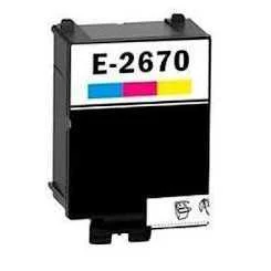 Tinteiro Epson Compat&iacute;vel 267, T2670 tricolor