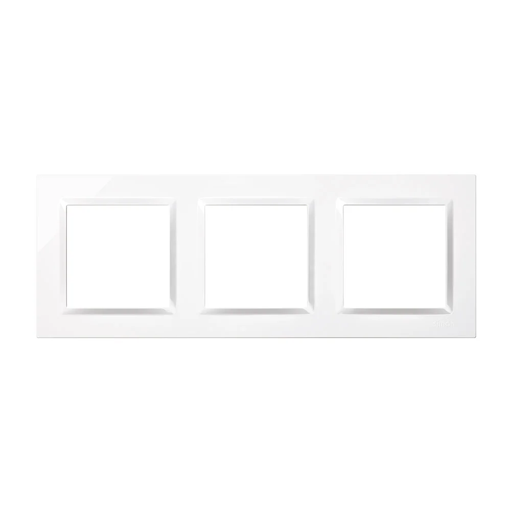 Quadro 3 elementos branca