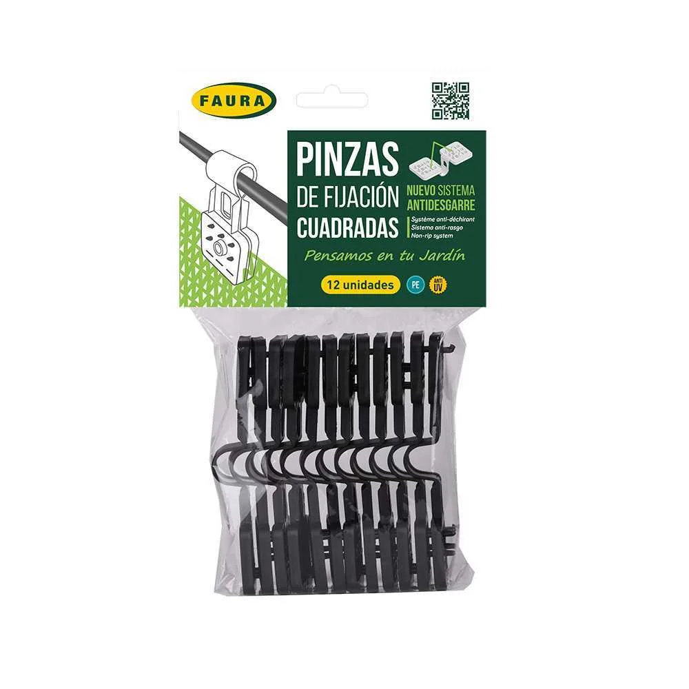 Grampos de Fixa&ccedil;&atilde;o Quadrados, Blister 12 Unid.