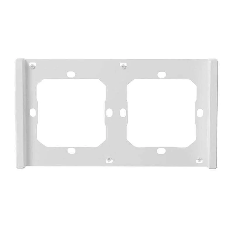 Sonoff 2 Gang Switch Frame For M5-80 (Switchman) Smart Wall Switches, White