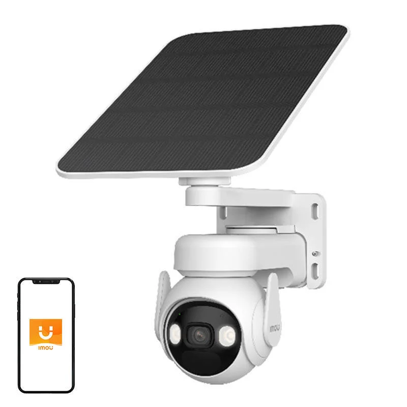 C&acirc;mara Wi-Fi Exterior de 360&deg; com Painel Solar Imou C