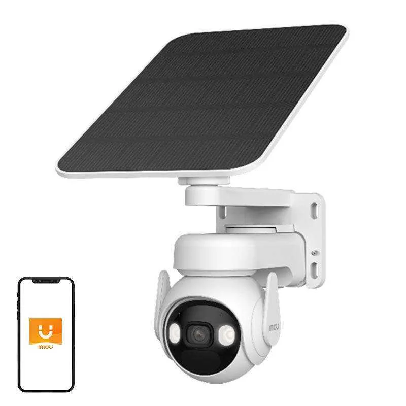 C&acirc;mara Wi-Fi Exterior de 360&deg; com Painel Solar Imou C