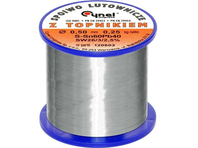 Estanho 0,50/250g/Liga&ccedil;&atilde;o Lc60-Sw26