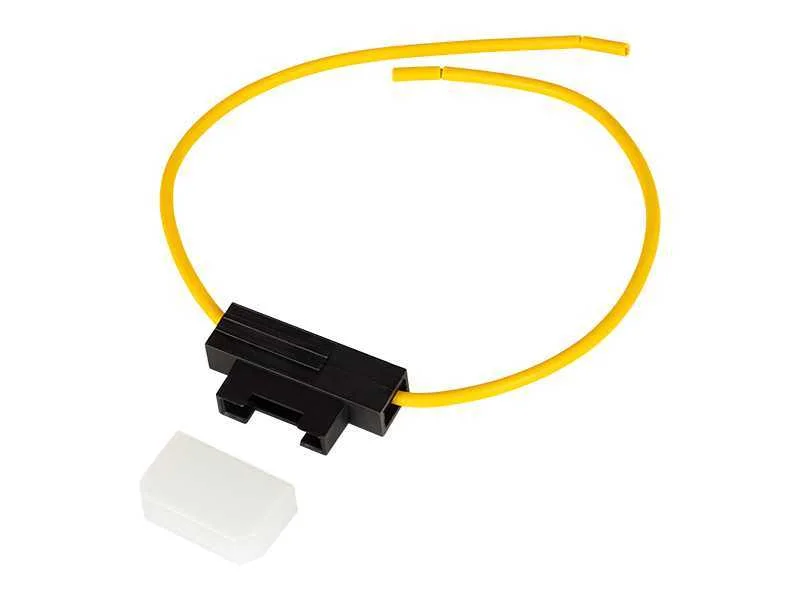 Tomada de Fus&iacute;vel com Cabo para Autom&oacute;vel Amarelo 1
