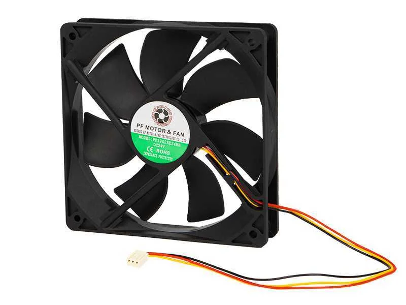 Ventilador 120x25mm 24v Bola 3-Fios