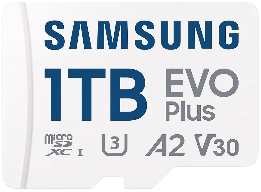 Cart&atilde;o Mem&oacute;ria Microsd Uhs-I 1tb Evo Plus Classe U3, V30, A2 + Adaptador Sd - Samsung