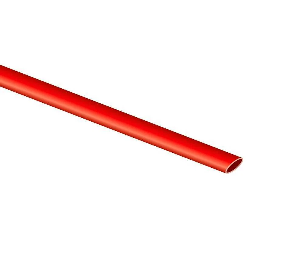 Tubo Termo-Retr&aacute;til Vermelho