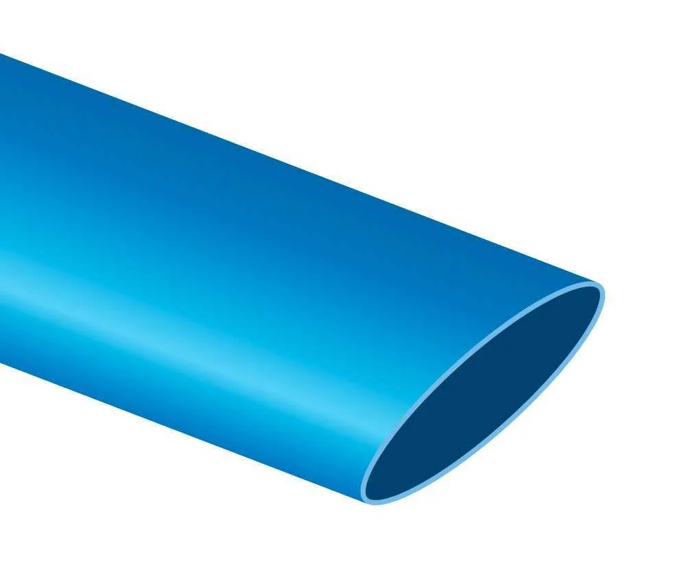 Tubo Termoretr&aacute;ctil Azul