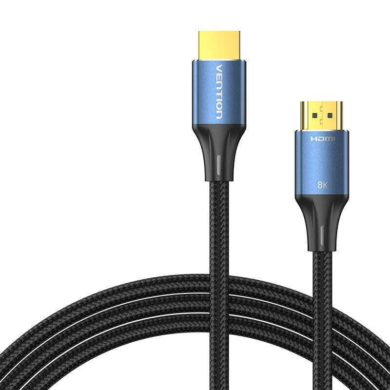 Hdmi 2.1 Cable Vention Alglf, 1m, 8k 60hz/ 4k 120hz (Blue)