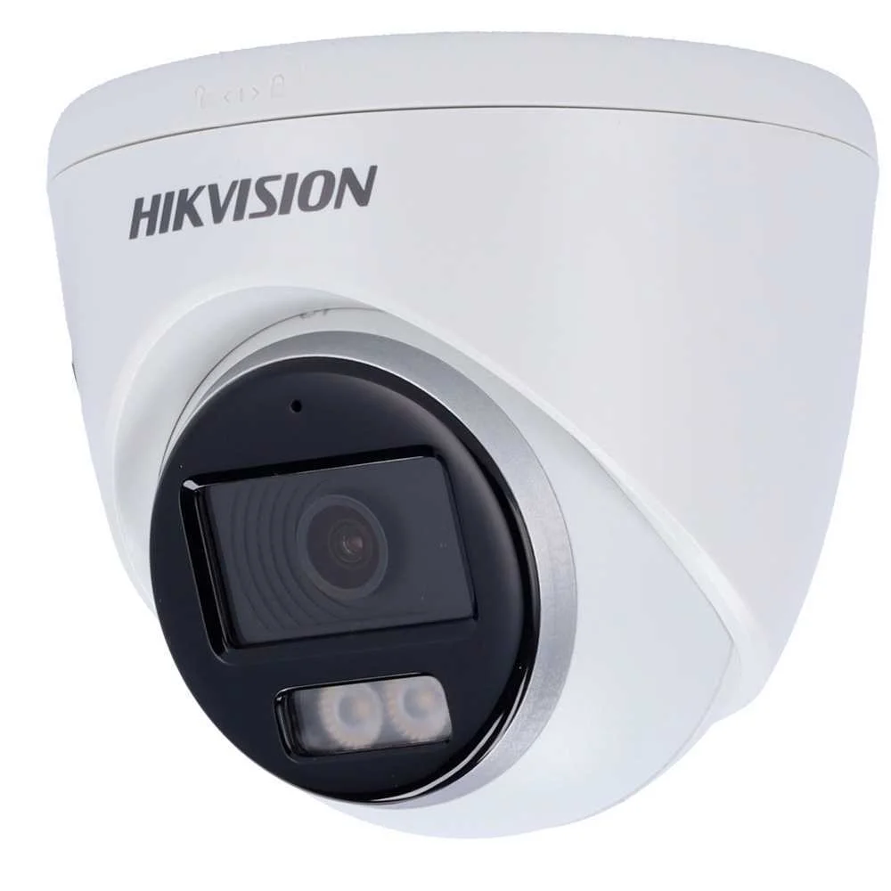 Hikvision - C&acirc;mara Dome 4en1 Gama Value - Resolu&ccedil;&atilde;o 1080p (1920x1080) - Lente 2.8 Mm | Colorvu: Imag