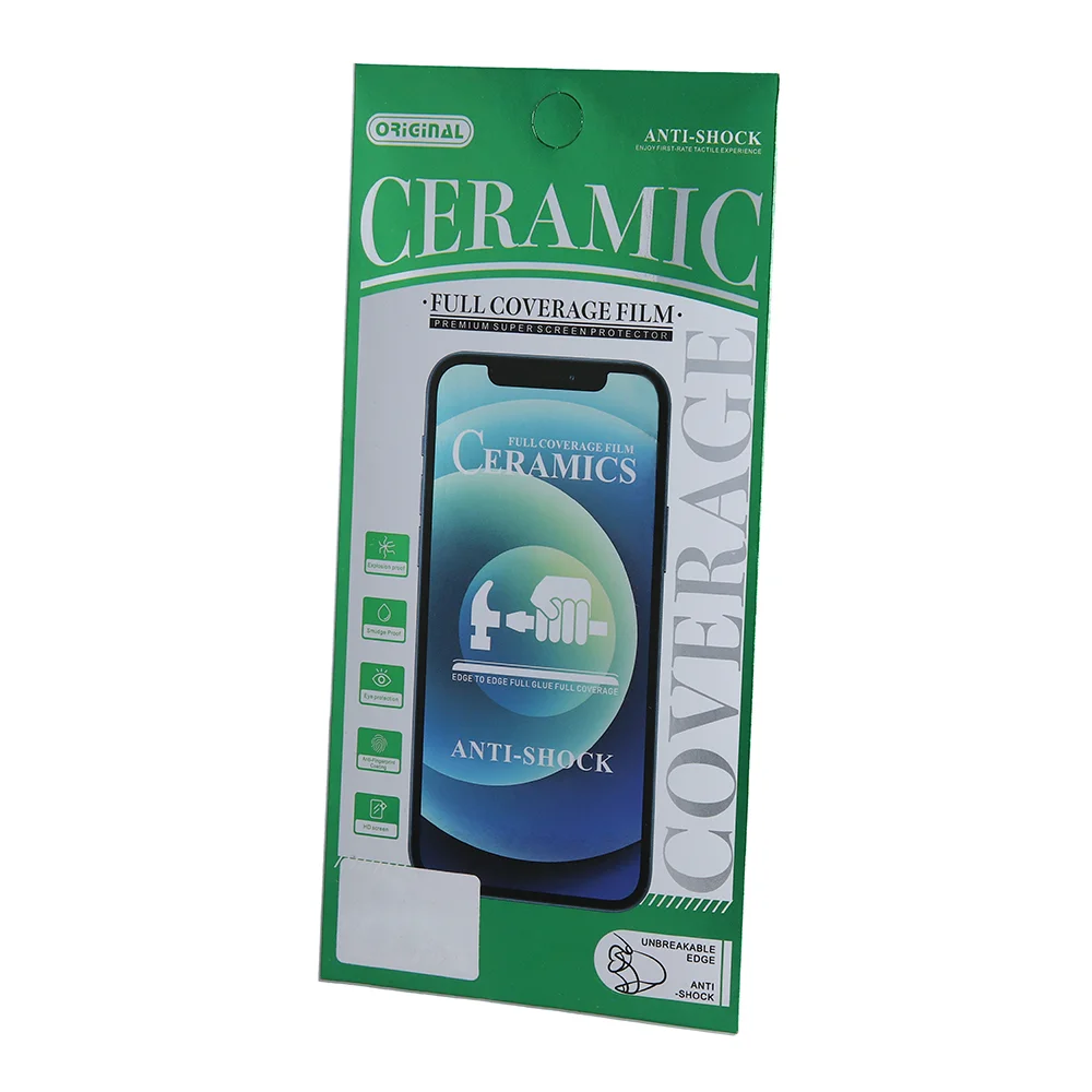 Vidro Temperado 9d Cer&acirc;mico para iPhone 13 / 13 / 14.