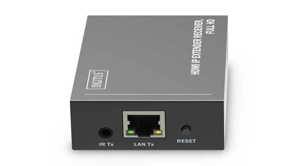 Digitus Ds-55518 Extens&atilde;o Av Receptor Av Preto