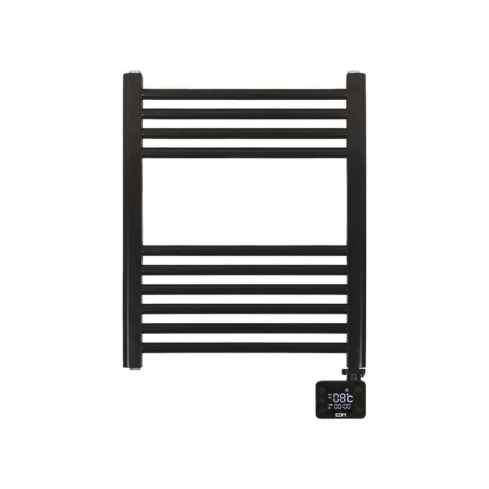 Toalheiro El&eacute;trico Preto com Temporizador