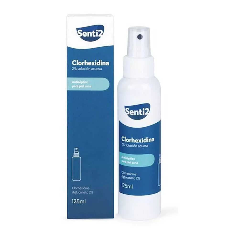 Clorexidina Antiss&eacute;ptica 125 Ml para Uma Pele Sau.