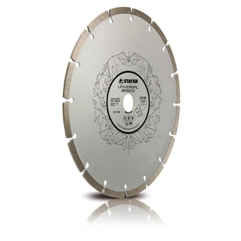 Disco universal b&aacute;sico &oslash;230 mm h7