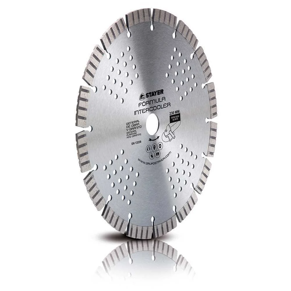 Disco de f&oacute;rmula intercooler h12, &oslash;230 mm