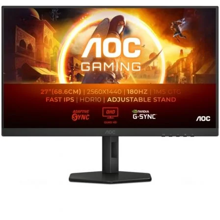AOC MONITOR IPS 27" 16:9 QHD 1MS 180HZ HDMI DP HA.