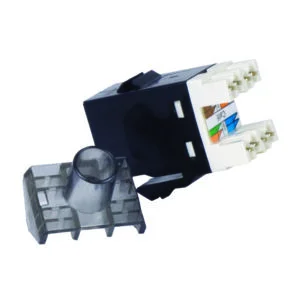 Conector Keystone UTP RJ45 F&ecirc;mea Cat. 6 Dual Bloc.