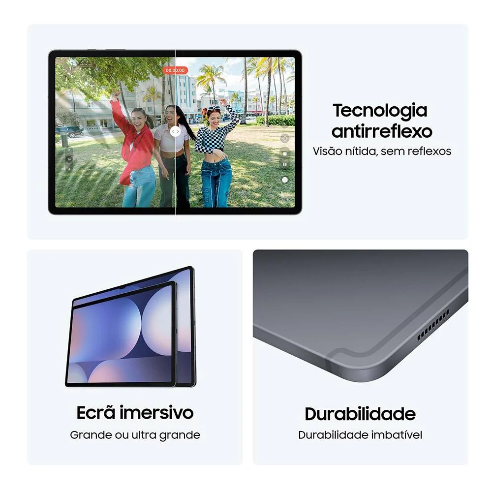 Tablet Galaxy Tab S10+ 5g 12.4" 12gb/256gb Wi-Fi Moonstone Gray - Samsung