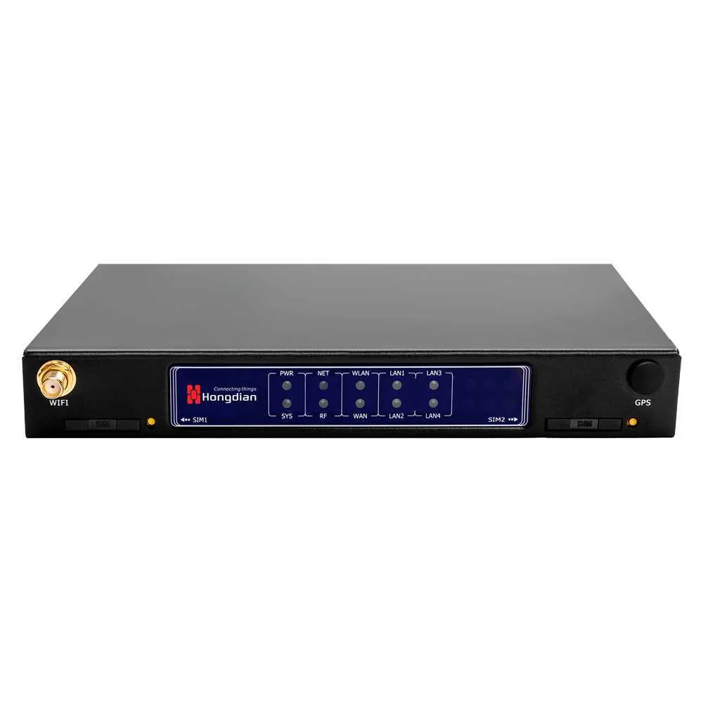 Router Industrial Hongdian 4g - 4g Cat 4 - 5 Port.