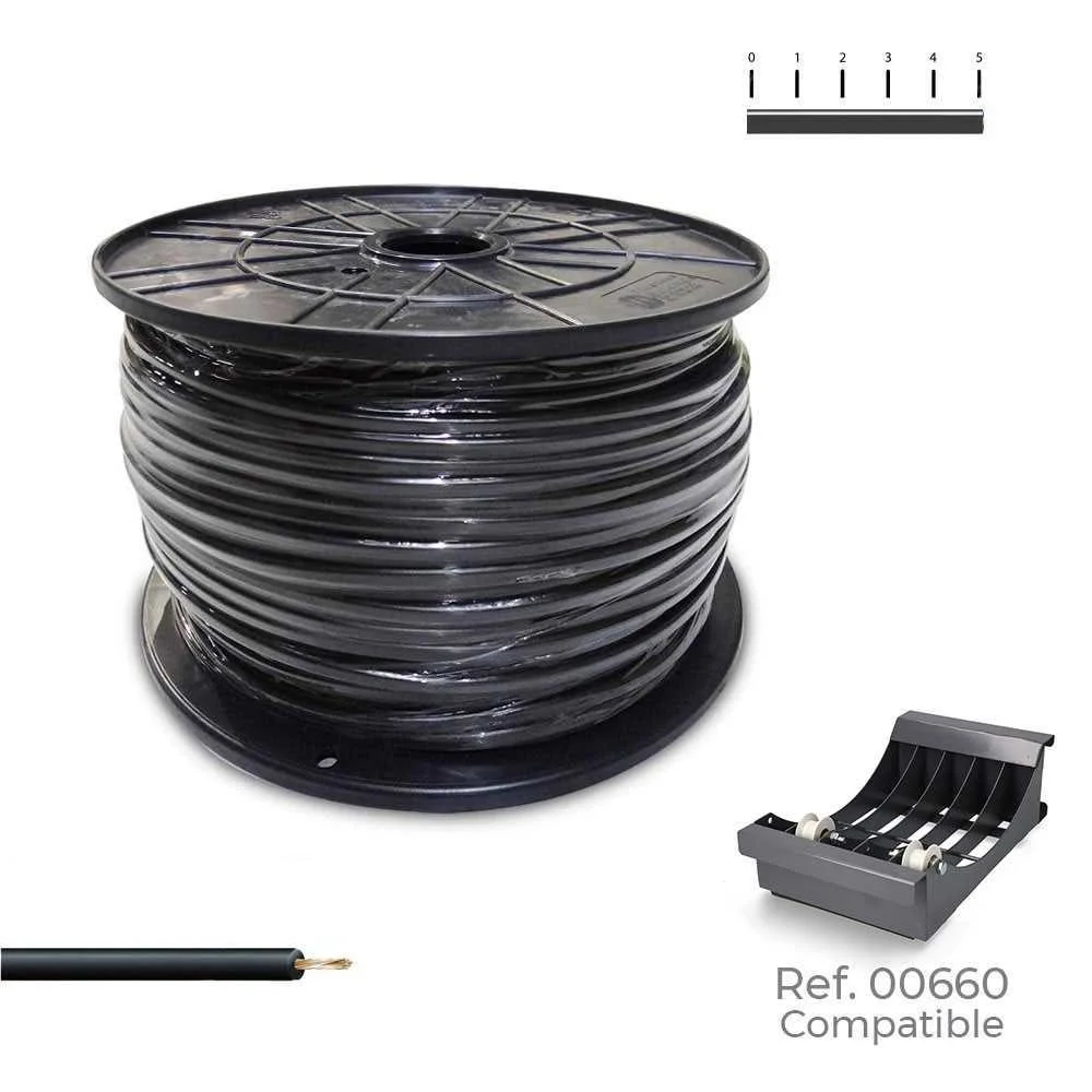Cabo H07z1-K 1,5 Mm2 Preto 500m. ( Bobina M&eacute;dia )