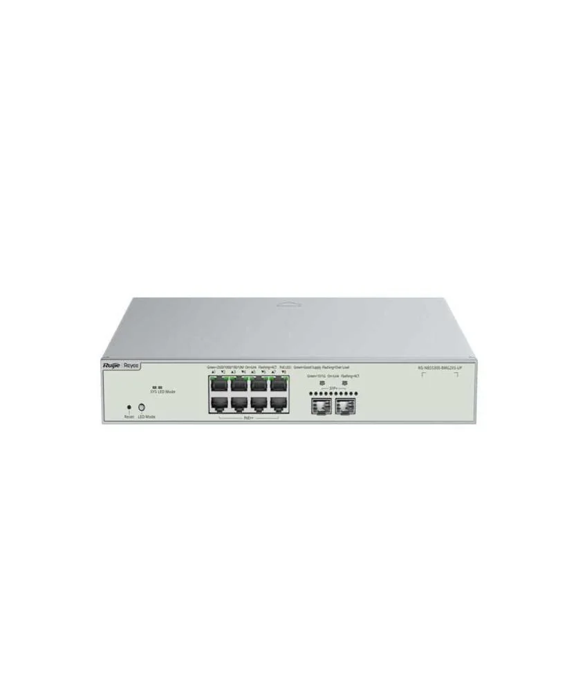 Reyee Switch Cloud Gestionable L3 - 8 Entradas Hi-