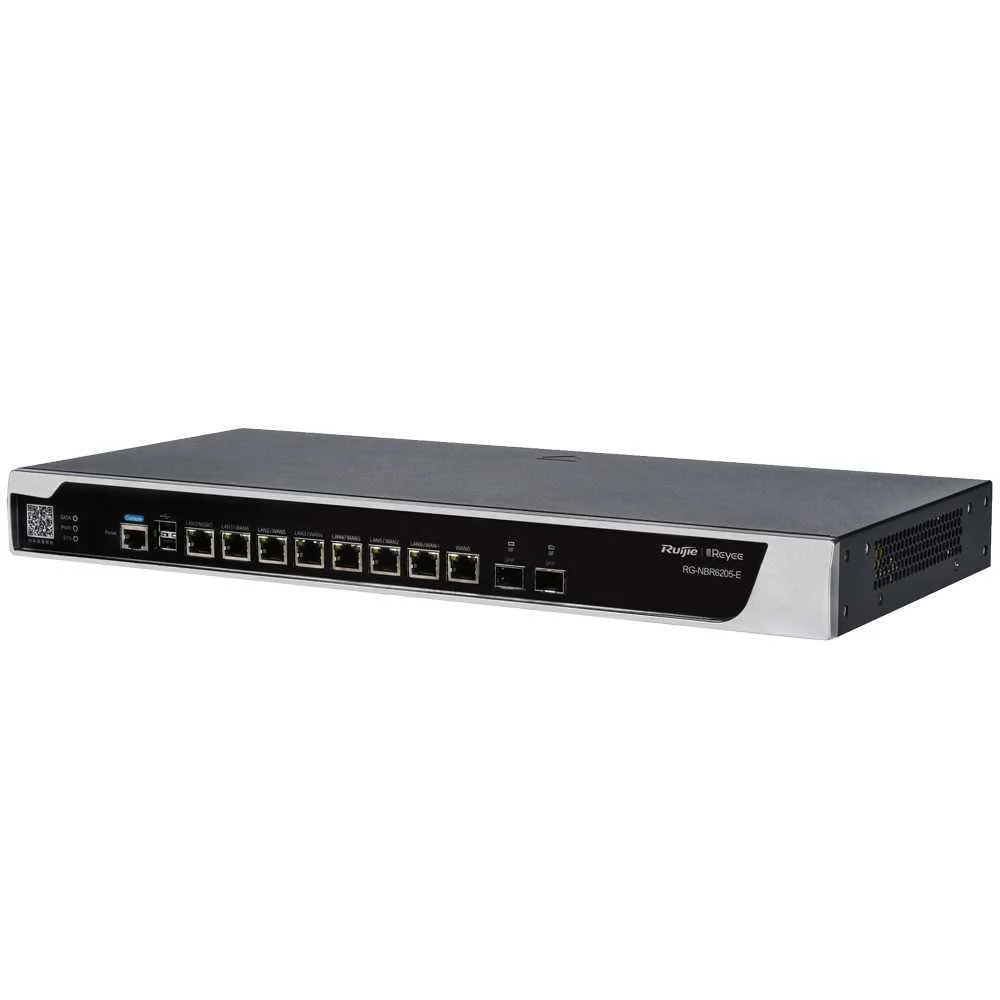 Ruijie Router Cloud - 8 Entradas Gigabit + 2 Entrada