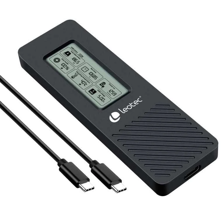 Leotec Caja Externa para Discos M.2 Nvme Con Pane.