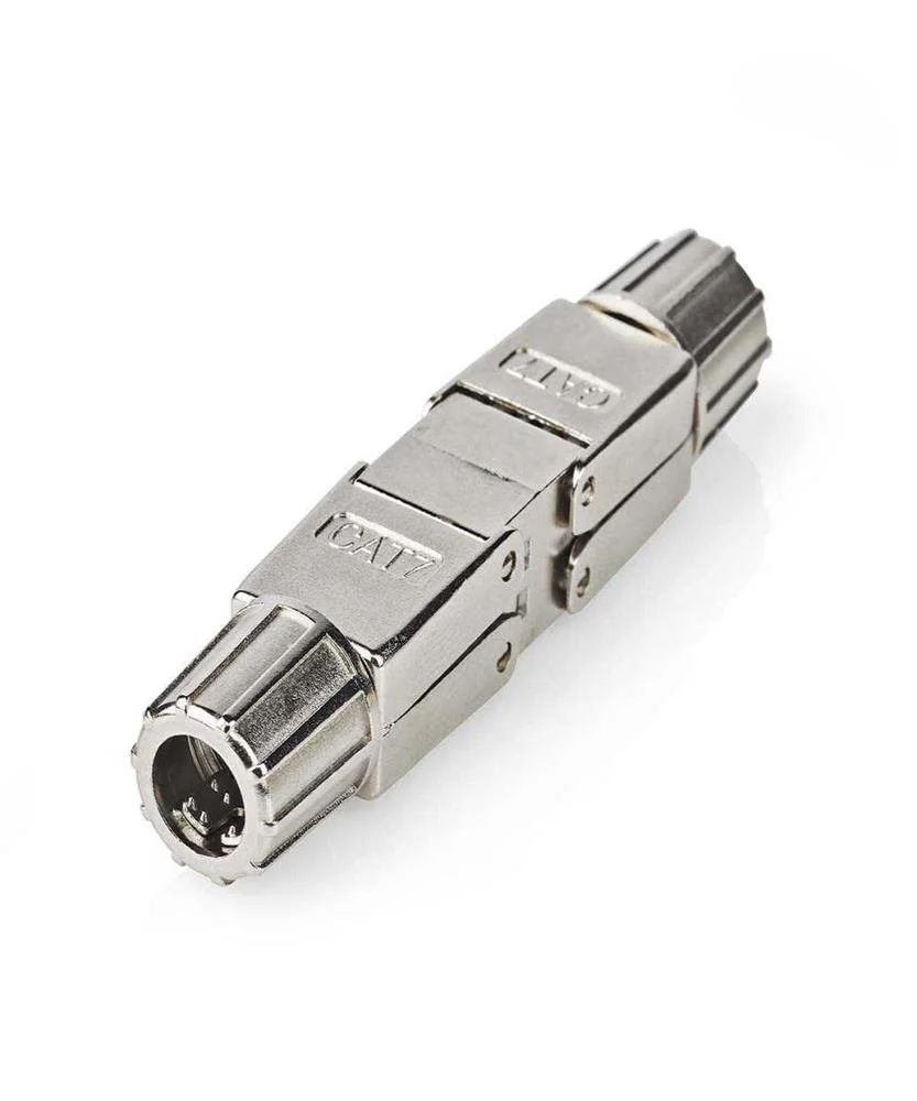 Acoplador de Red Cat7 Blindado Rj45 F&ecirc;mea Rj
