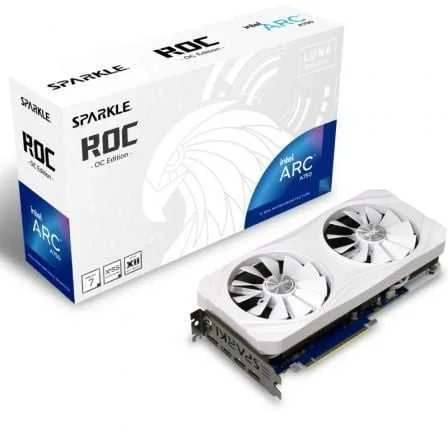 Tarjeta Gr&aacute;fica Sparkle Intel Arc A750 Roc Luna O.