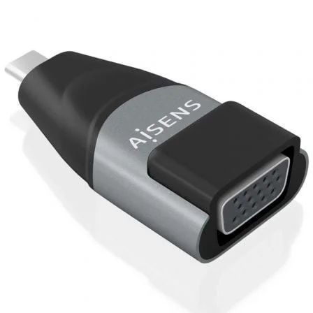 Adaptador Conversor Usb-C/M para Vga em Alum&iacute;nio da Aisens