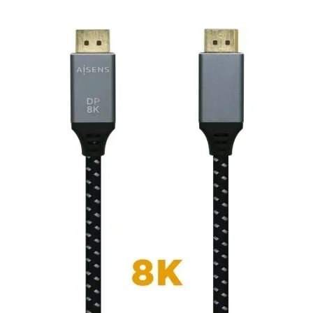 Cable Aisens Displayport V1.4 8k60hz Dp M-Dp M Gr.