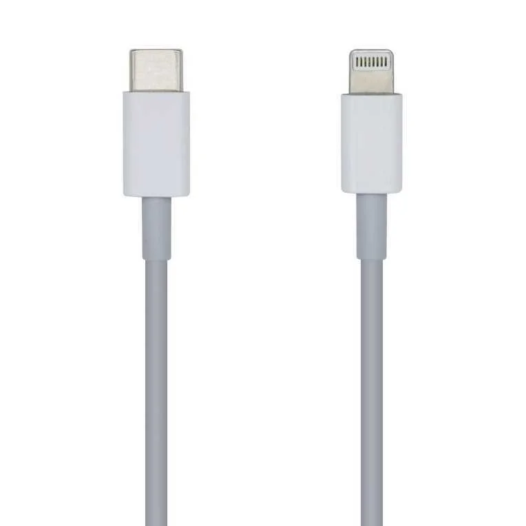 Cabo Aisens Usb 20 Lightning/M-Usb-C/M Pd Branco