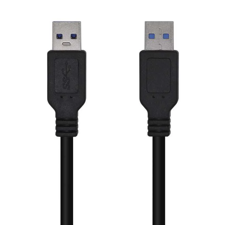 Cable Aisens Usb 3.0 Tipo A/M-A/M Negro 3.0m
