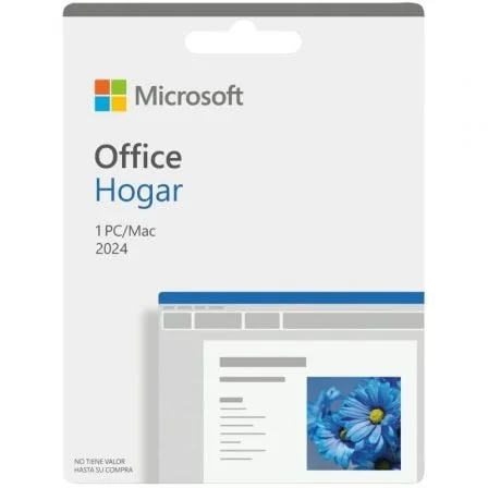 Microsoft Office Hogar 2024/ 1 Usuario/ Licencia .