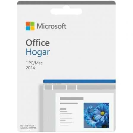 Microsoft Office Hogar 2024/ 1 Usuario/ Licencia .