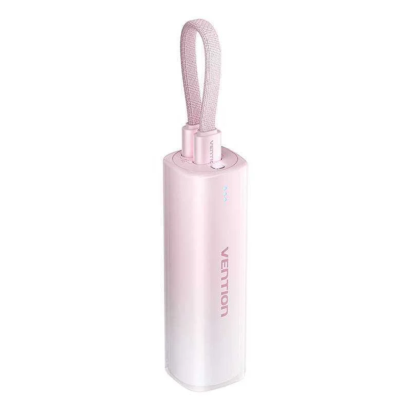 Powerbank 5000mah Vention Fhwr0 20w + Usb-C para .