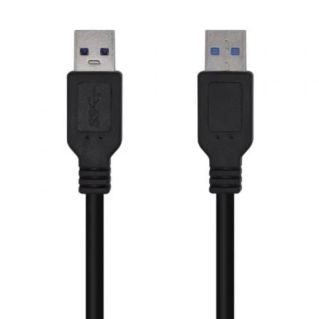 Cable Aisens Usb 3.0 Tipo A/M-A/M Negro 1.0m