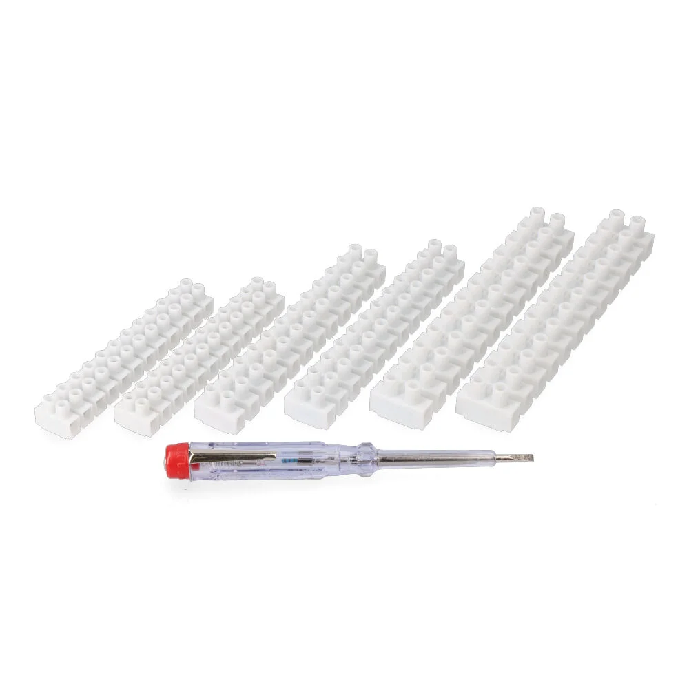 Kit Diy El&eacute;trico Chave de Fendas+Tiras de Liga&ccedil;&atilde;o