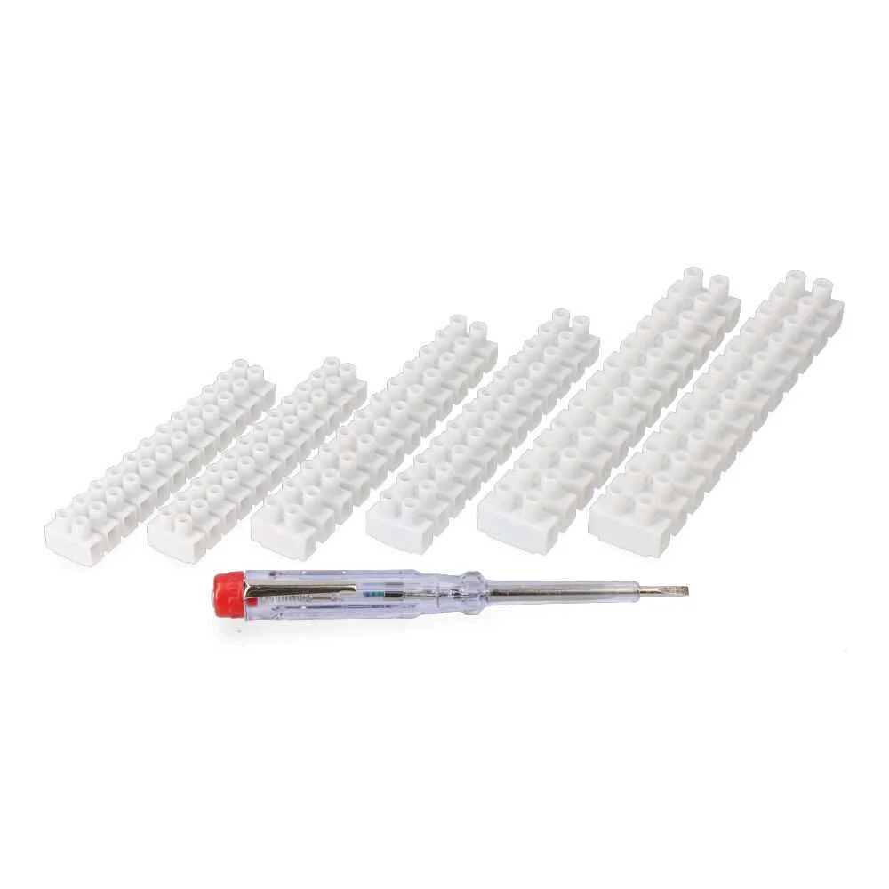 Kit Diy El&eacute;trico Chave de Fendas+Tiras de Liga&ccedil;&atilde;o