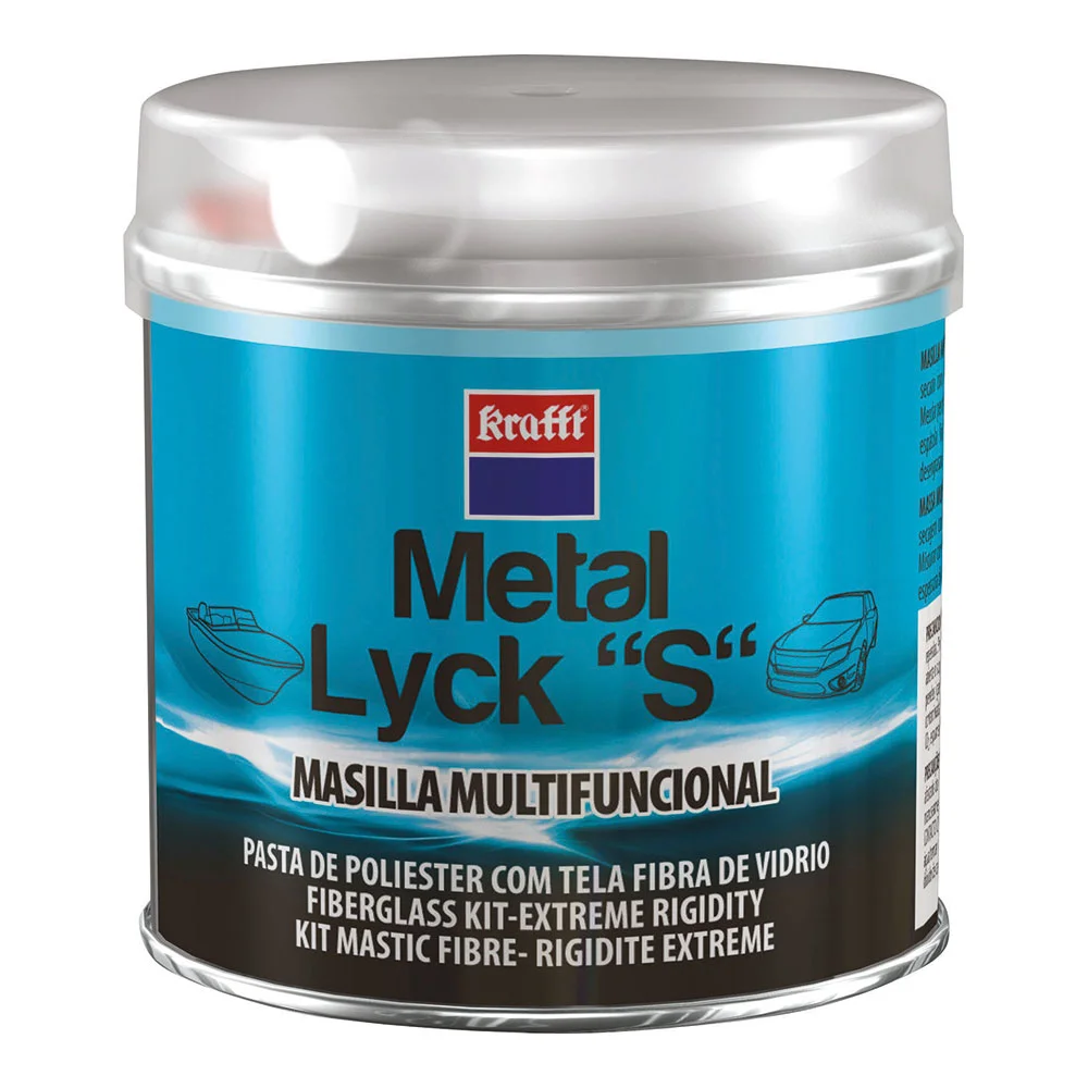 Massa poli&eacute;ster metal-lyck 250gr. krafft