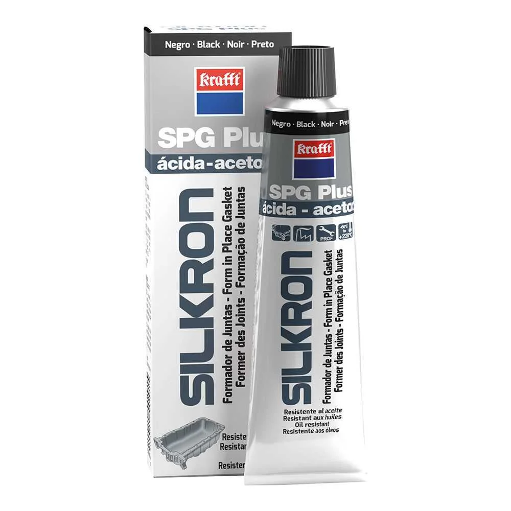 Silkron Spg Plus Preto Anti-Junta 75 Ml