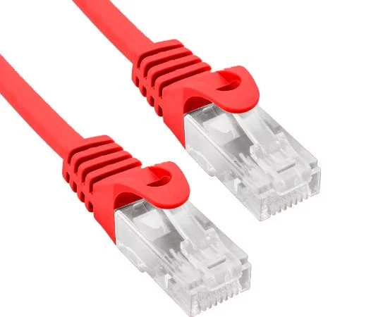 Cabo de rede UTP RJ-45 Vermelho